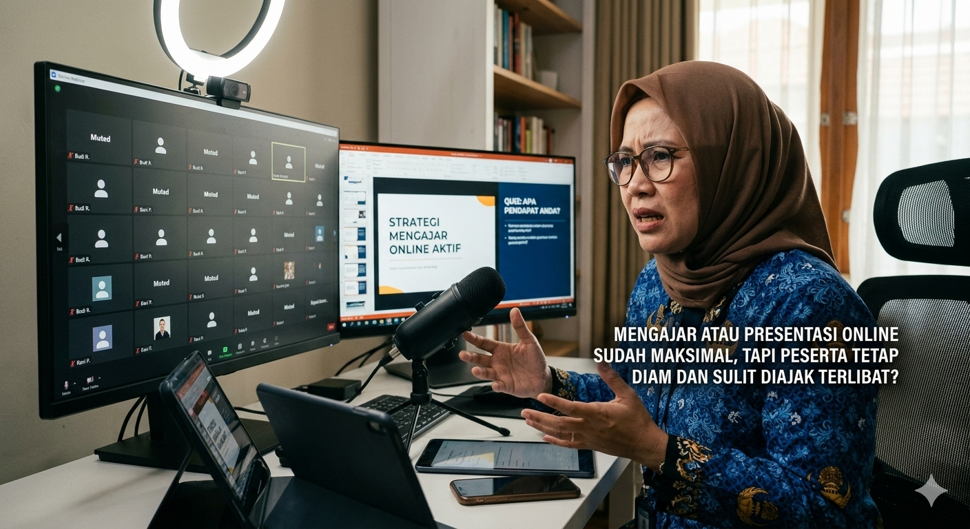 Presentasi Online Peserta Pasif
